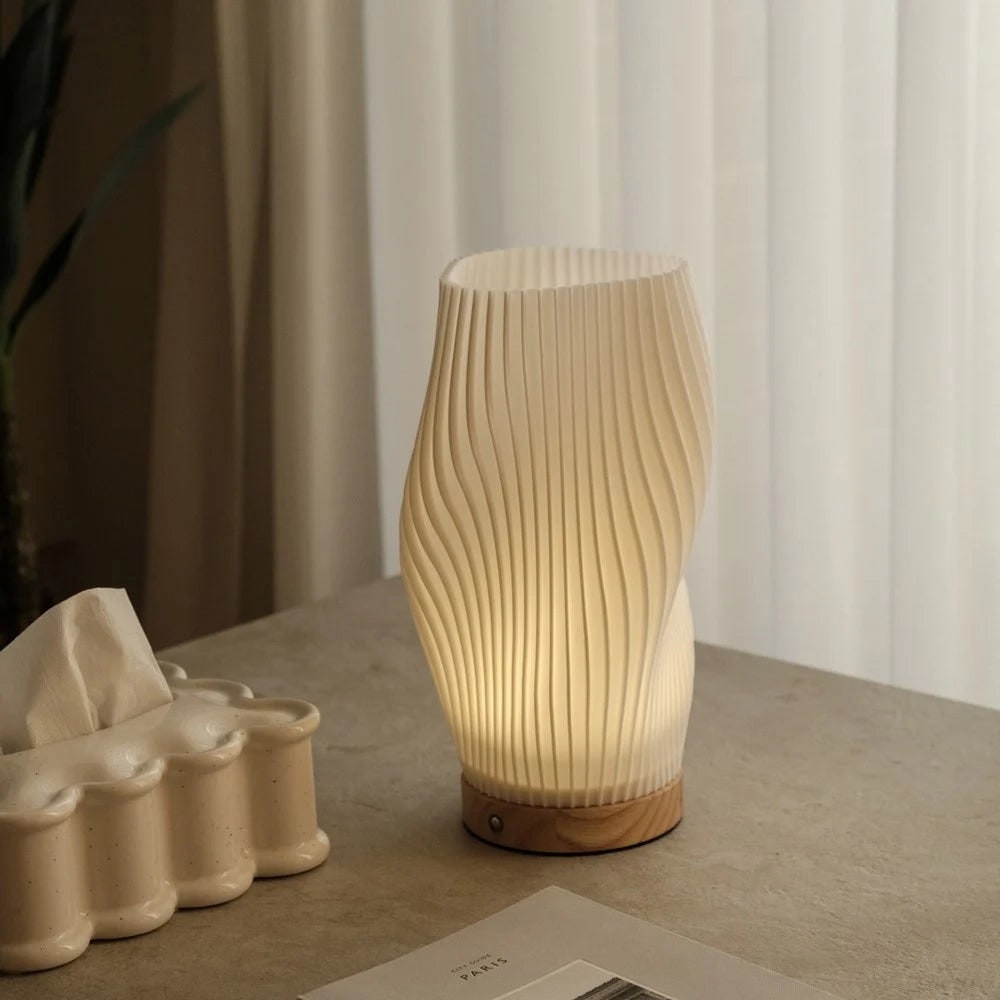 Wave Wood Table Lamp – product image 11