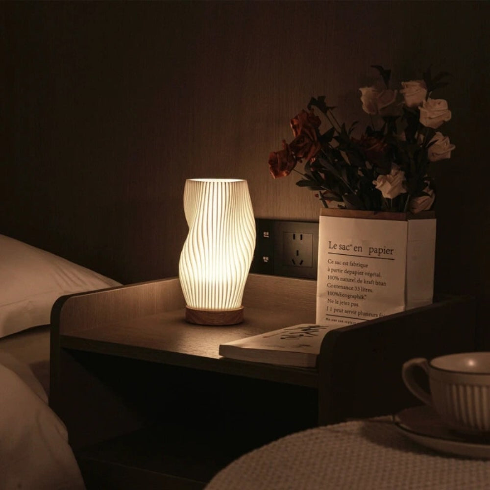 Wave Wood Table Lamp – product image 12
