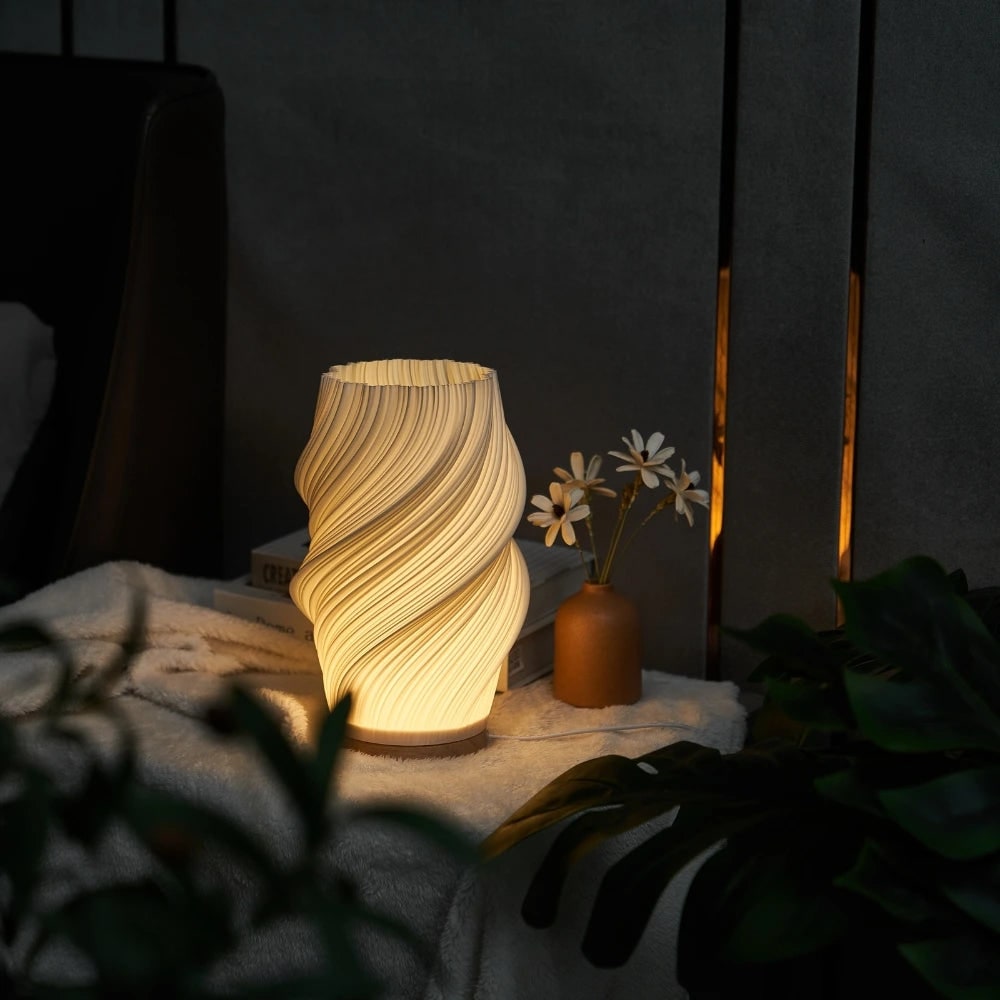 Wave Wood Table Lamp – product image 5