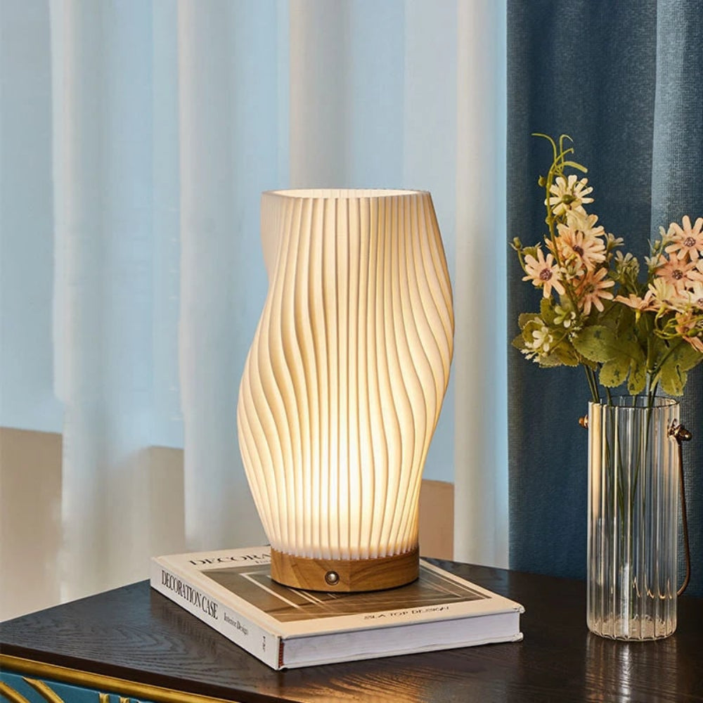 Wave Wood Table Lamp – product image 8