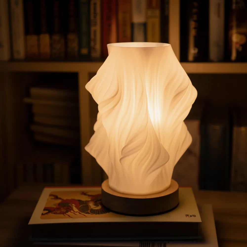 Wave Wood Table Lamp – product image 9