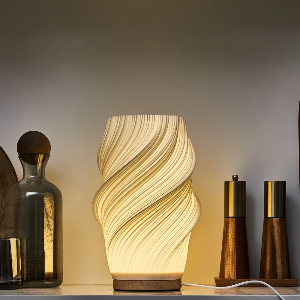 Wave Wood Table Lamp – product image 10