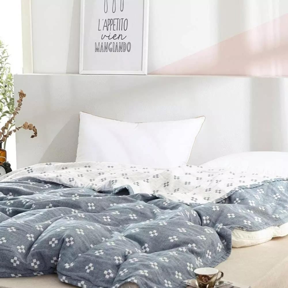 Geometric Weave Cotton Throw – product image 7