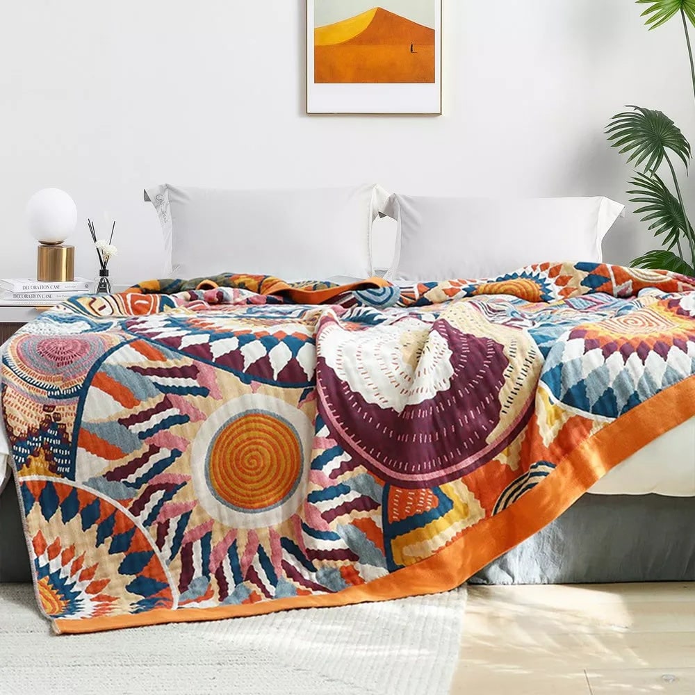 All Season Cotton Throw Blanket – product image 5