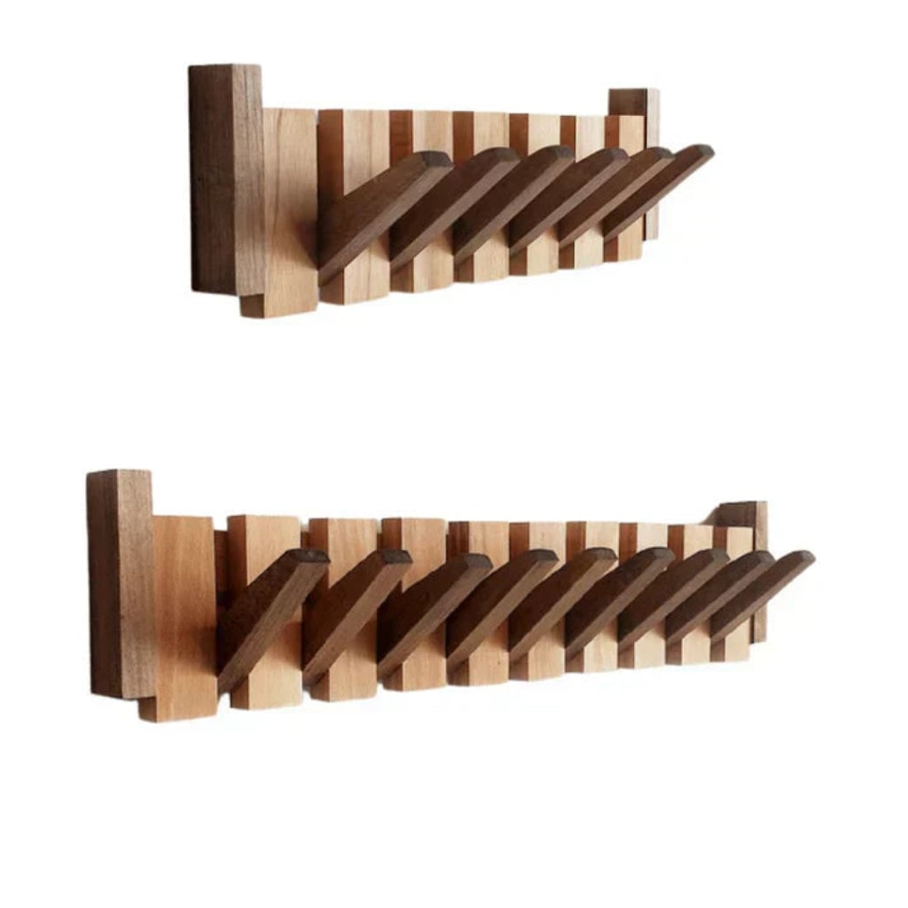 Piano Key Wooden Coat Rack – product image 7